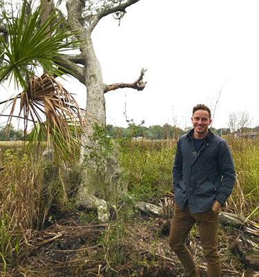 Michael Palmer studies lizard lungs