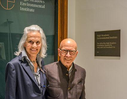 Judy and Carl Ferenbach '64