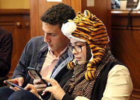 Princeton alumni registering for Reunions